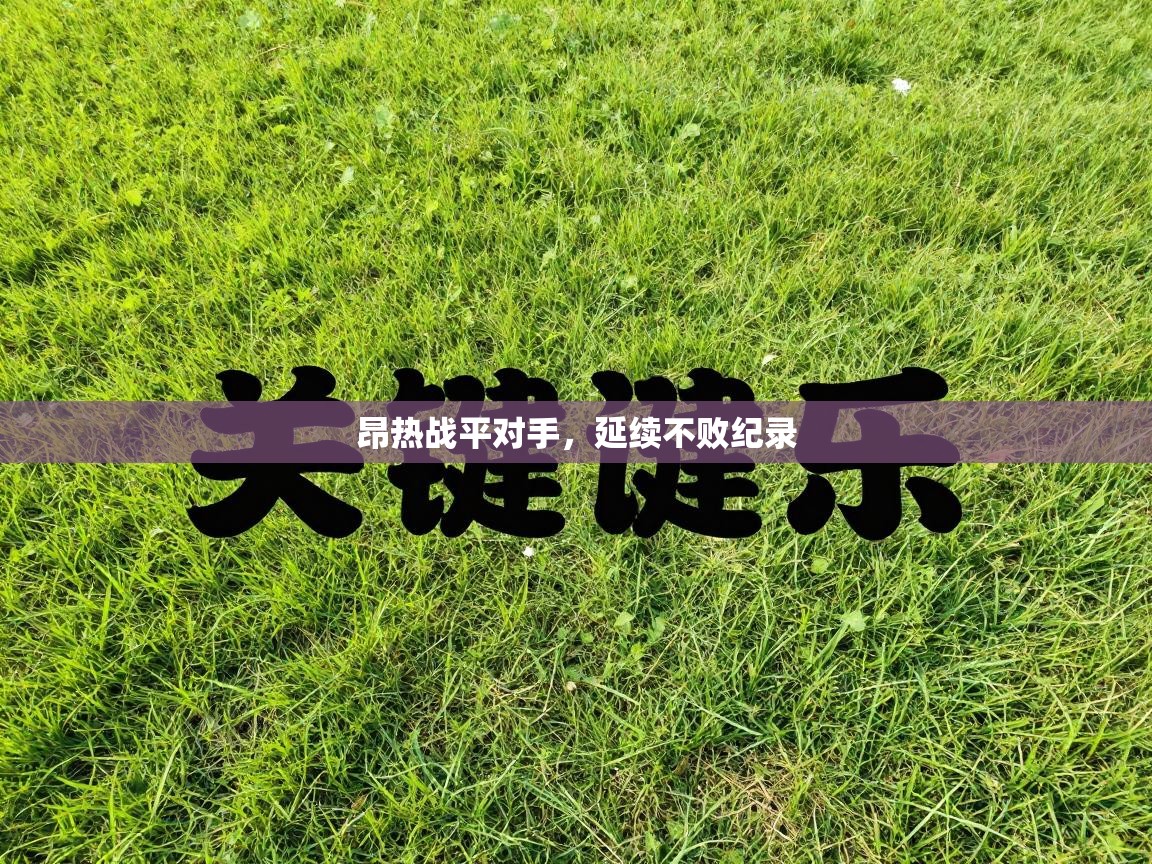 昂热战平对手,延续不败纪录 第1张